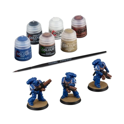 Warhammer 40000 Space Marines: Infernus Marines + Paints Set
