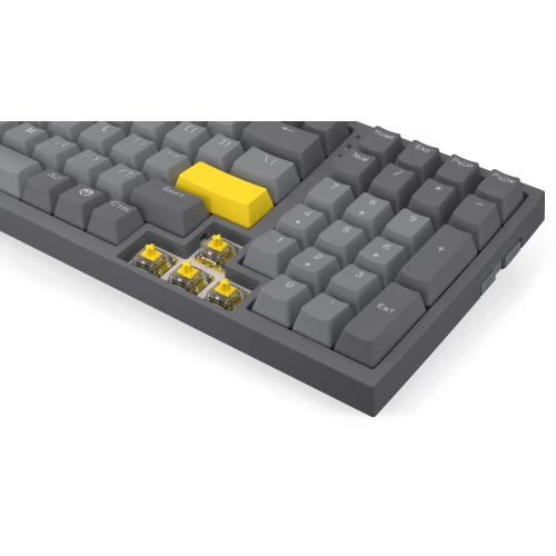 Klawiatura ENDORFY Celeris 1800 RGB Wireless Yellow 2.4GHz + BT