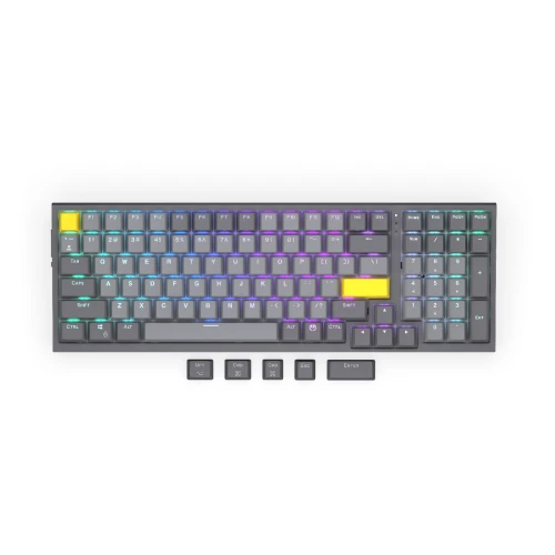 Klawiatura ENDORFY Celeris 1800 RGB Wireless Yellow 2.4GHz + BT