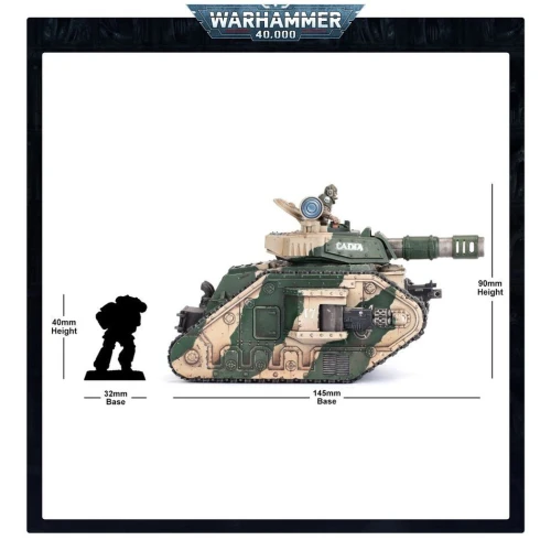 Warhammer 40000 Astra Militarum Leman Russ Battle Tank