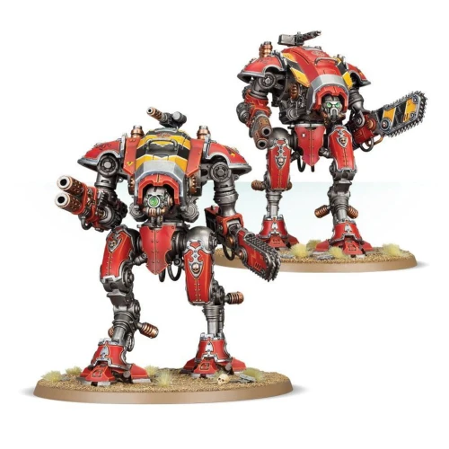 Warhammer 40000 Imperial Knights Knight Armigers 