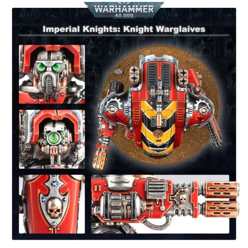 Warhammer 40000 Imperial Knights Knight Armigers 