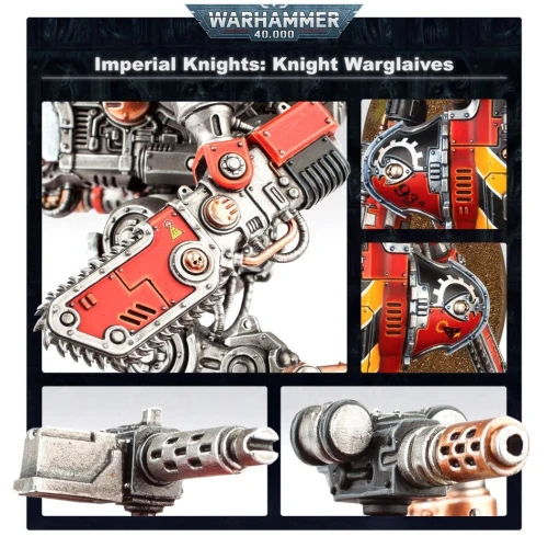 Warhammer 40000 Imperial Knights Knight Armigers 