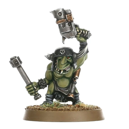 Warhammer 40000 Orks Runtherd and Gretchin