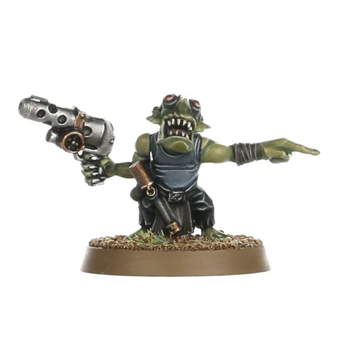 Warhammer 40000 Orks Runtherd and Gretchin