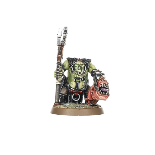 Warhammer 40000 Orks Runtherd and Gretchin