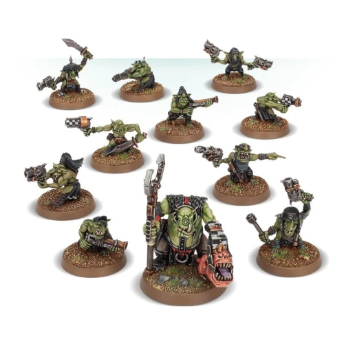 Warhammer 40000 Orks Runtherd and Gretchin