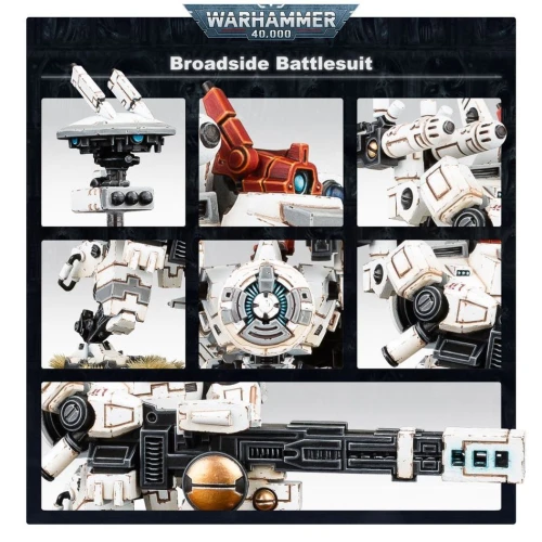Warhammer 40000 TAU Empire XV88 Broadside Battlesuit