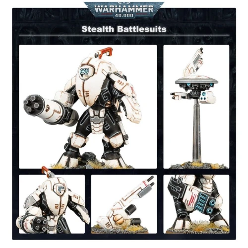 Warhammer 40000 TAU Empire XV25 Stealth Battlesuits