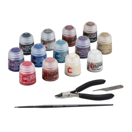 Warhammer 40000 40K Paints + Tools Set