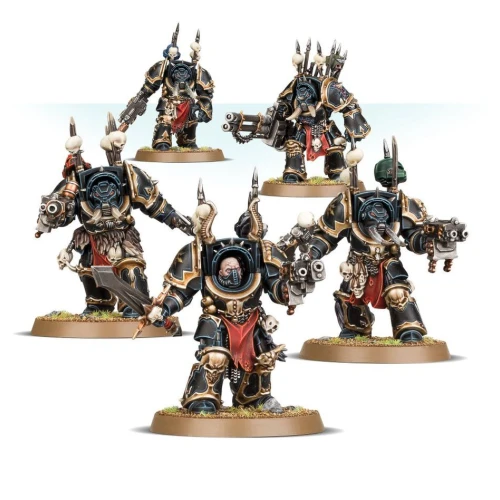 Warhammer 40000 Chaos Space Marines Terminators Squad