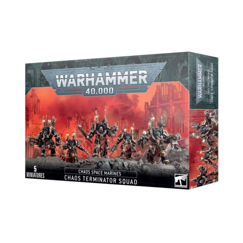 Warhammer 40000 Chaos Space Marines Terminators Squad