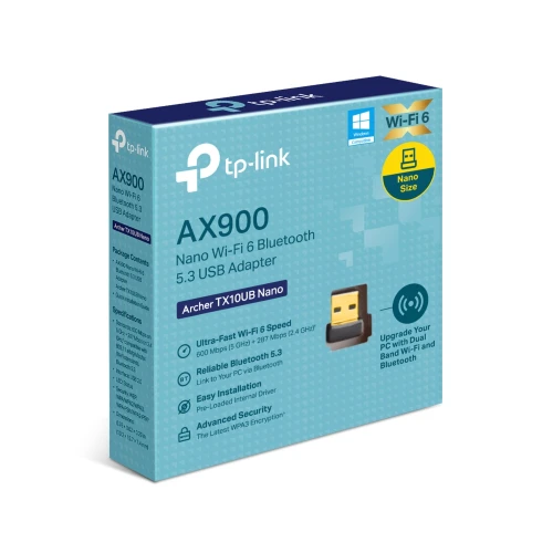 Karta sieciowa WiFi 6 TP-LINK Archer TX10UB Nano Bluetooth 5.3