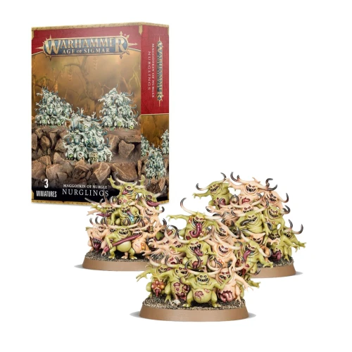 Warhammer Age of Sigmar Maggotkin of Nurgle Nurglings