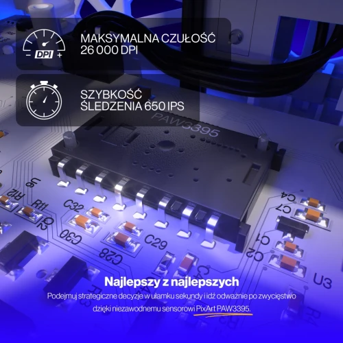 Mysz ENDORFY LIV Plus Onyx White Wireless