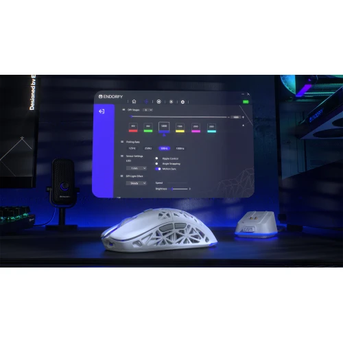 Mysz ENDORFY LIV Plus Onyx White Wireless
