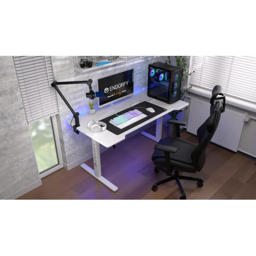 Biurko ENDORFY Atlas L Electric Onyx White