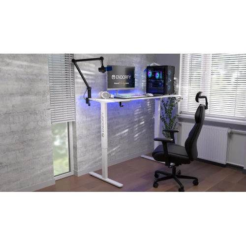 Biurko ENDORFY Atlas L Electric Onyx White