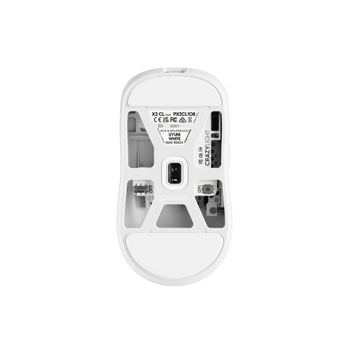 Mysz Pulsar X2 CRAZYLIGHT 8K Wireless Uyuni White