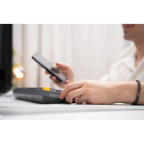 Klawiatura ENDORFY Celeris 1800 RGB Wireless Yellow 2.4GHz + BT