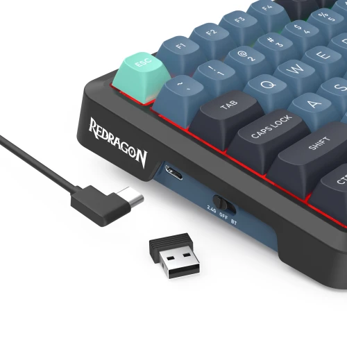 Klawiatura Redragon Behemoth K724GBG-RGB-PRO Wireless 