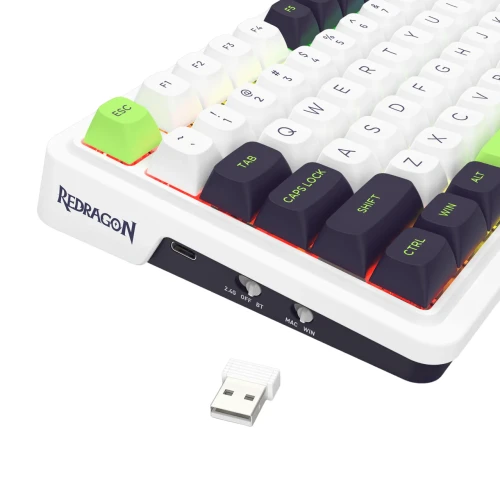 Klawiatura Redragon EISA Max K686WBG-RGB-MAX Wireless