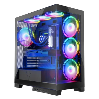 Obudowa Modecom Volcano Space Apex ARGB Midi Black