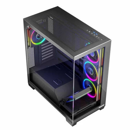 Obudowa Modecom Volcano Stellar ARGB Midi 5F Black