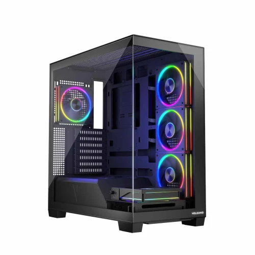 Obudowa Modecom Volcano Stellar ARGB Midi 5F Black
