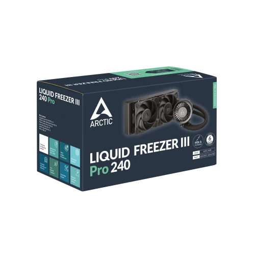 Chłodzenie wodne AiO Arctic Liquid Freezer III Pro 240 Black