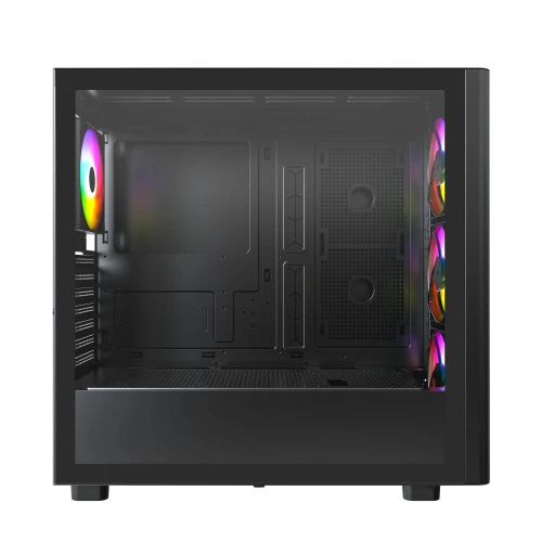 Obudowa Montech XR Wood ARGB Black