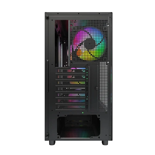 Obudowa Montech XR Wood ARGB Black