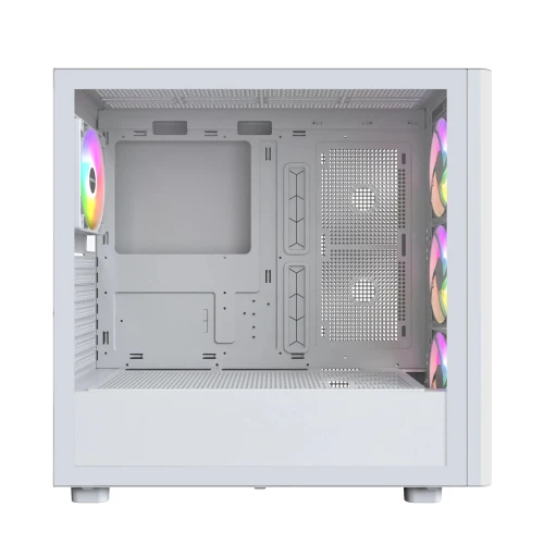 Obudowa Montech XR Wood ARGB White