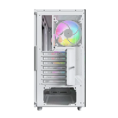 Obudowa Montech XR Wood ARGB White