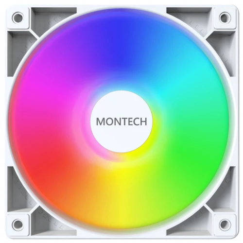 Wentylator Montech GF120 ARGB PWM White 120mm