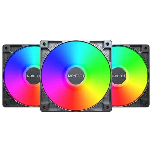 Wentylator Montech GF120 ARGB PWM Black 120mm