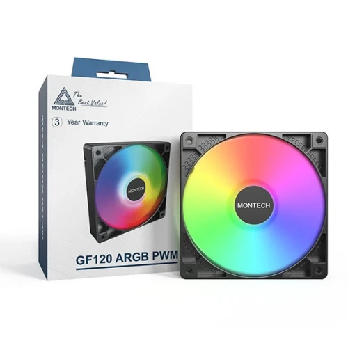 Wentylator Montech GF120 ARGB PWM Black 120mm