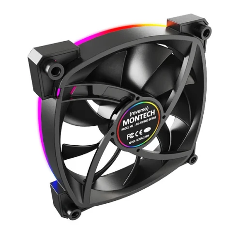 Wentylator Montech RX120 PWM Black 120mm