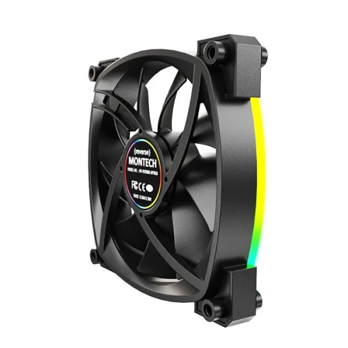 Wentylator Montech RX120 PWM Black 120mm