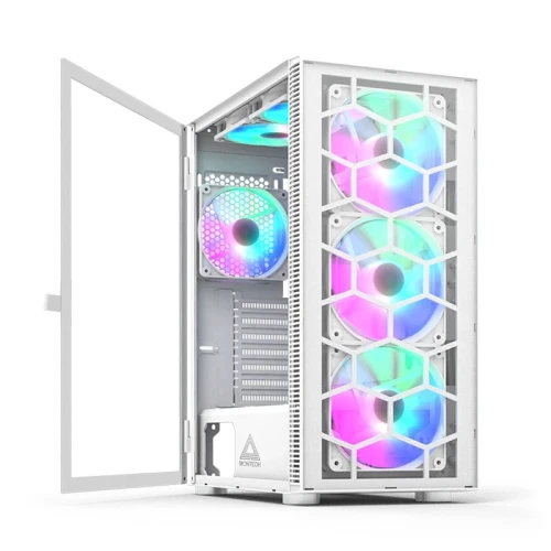 Obudowa Montech X3 Glass ARGB White