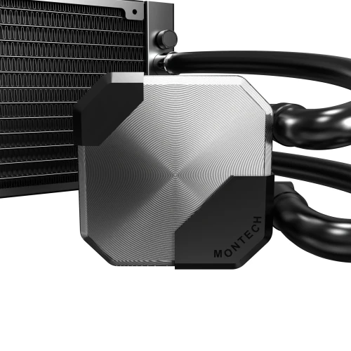 Chłodzenie wodne AiO Montech Hyper Flow Silent 240 Black
