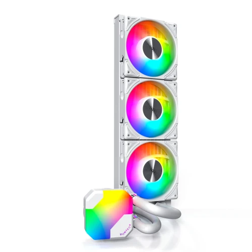 Chłodzenie wodne AiO Montech Hyper Flow ARGB 360 White