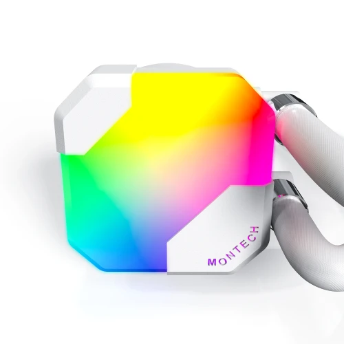 Chłodzenie wodne AiO Montech Hyper Flow ARGB 240 White