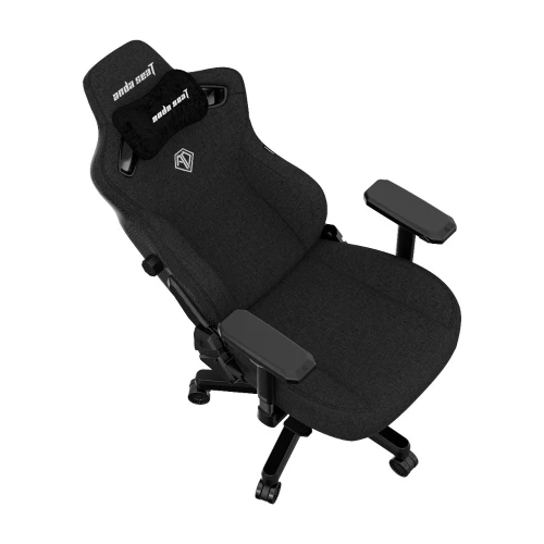 Fotel Anda Seat Kaiser 3 L Black Materiałowy