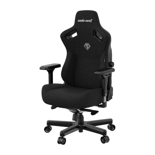 Fotel Anda Seat Kaiser 3 L Black Materiałowy