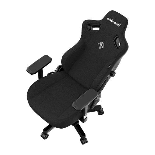 Fotel Anda Seat Kaiser 3 L Black Materiałowy