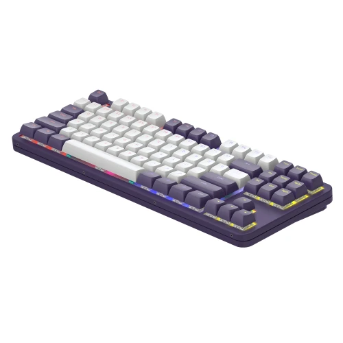 Klawiatura Dark Project ALU87A TKL Violet/White RGB G3MS Sapphire