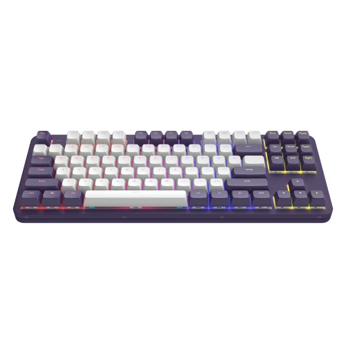 Klawiatura Dark Project ALU87A TKL Violet/White RGB G3MS Sapphire