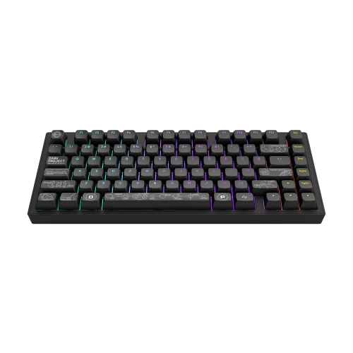 Klawiatura Dark Project ALU Terra Nova Black Wireless G3MS Moonstone