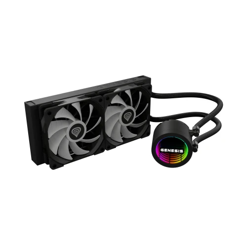 Chłodzenie wodne AiO Genesis Hydria 240mm ARGB Black